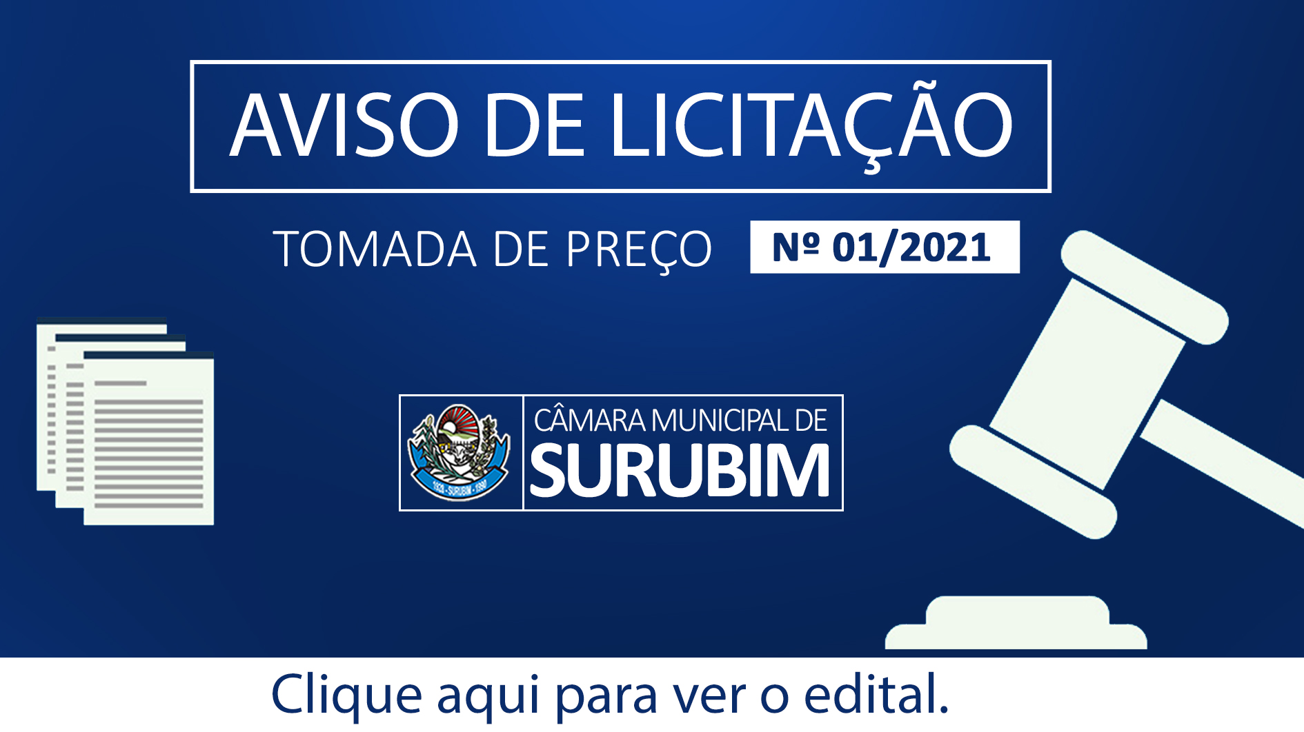 TOMADA DE PREÇO Nº 01/2021